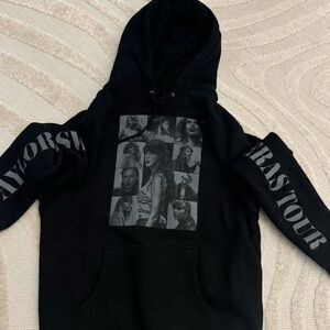 Taylor Swift Eras Tour Black Hoodie 2023